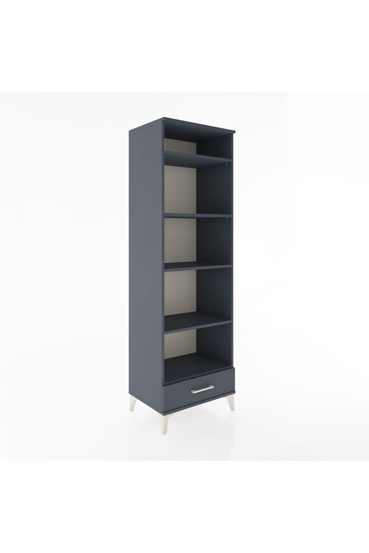 Hyperion Dolap 5 Raflı Tek Çekmeceli 60x44x195 - S59M089V5B