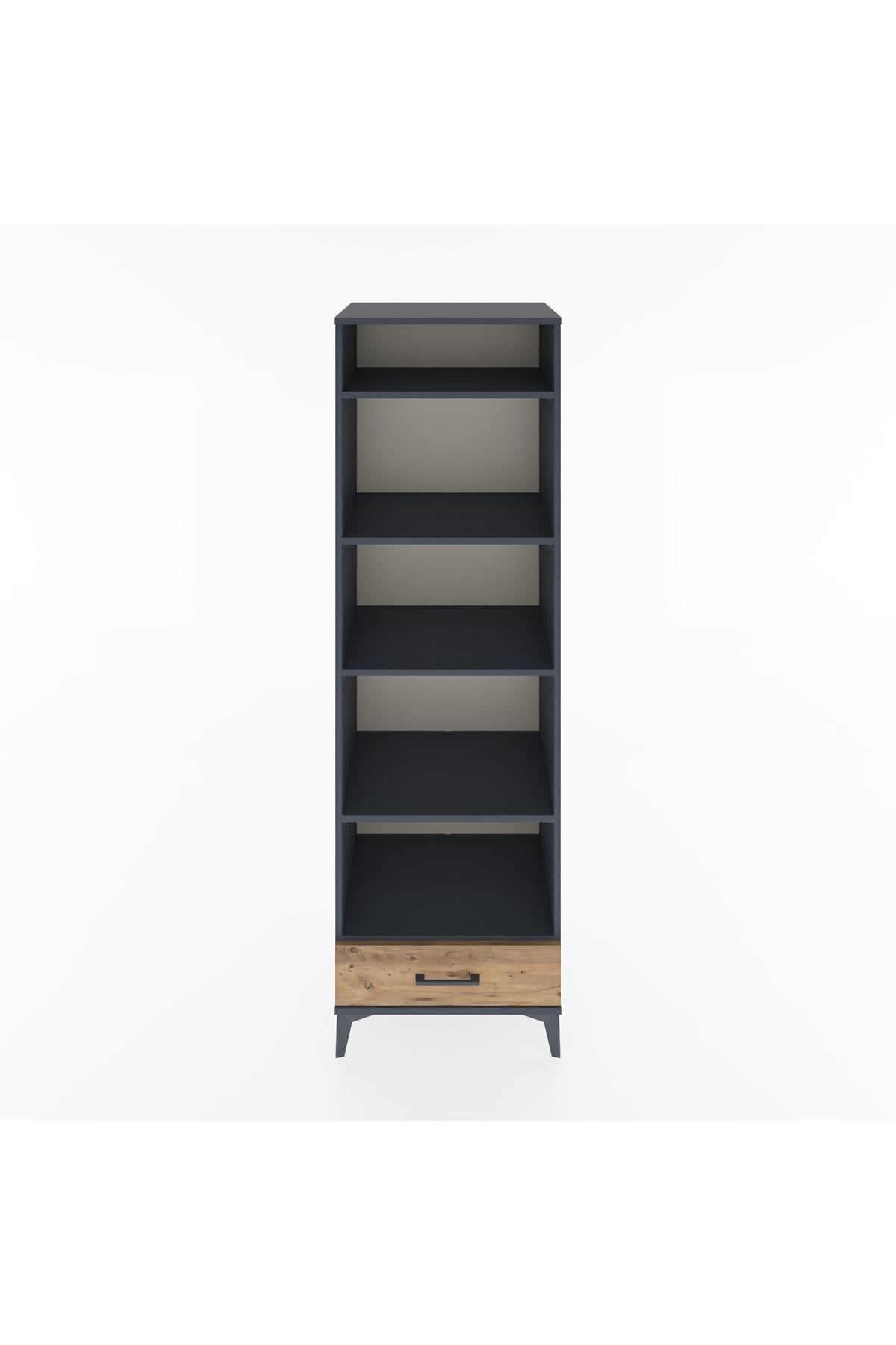 Hyperion Dolap 5 Raflı Tek Çekmeceli 60x44x195 - S59M089V6B
