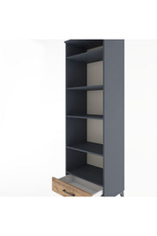 Hyperion Dolap 5 Raflı Tek Çekmeceli 60x44x195 - S59M089V6B