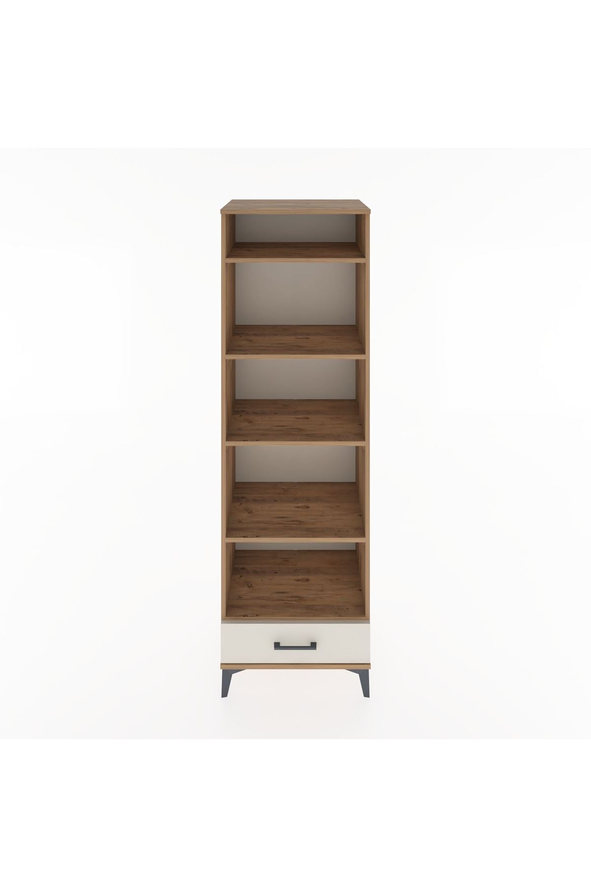 Hyperion Dolap 5 Raflı Tek Çekmeceli 60x44x195 - S59M089V7B
