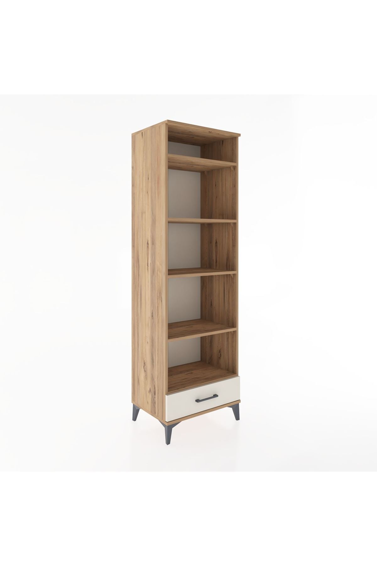 Hyperion Dolap 5 Raflı Tek Çekmeceli 60x44x195 - S59M089V7B