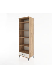 Hyperion Dolap 5 Raflı Tek Çekmeceli 60x44x195 - S59M089V7B