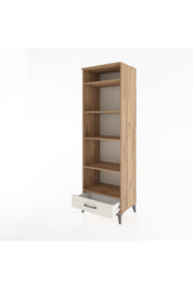 Hyperion Dolap 5 Raflı Tek Çekmeceli 60x44x195 - S59M089V7B