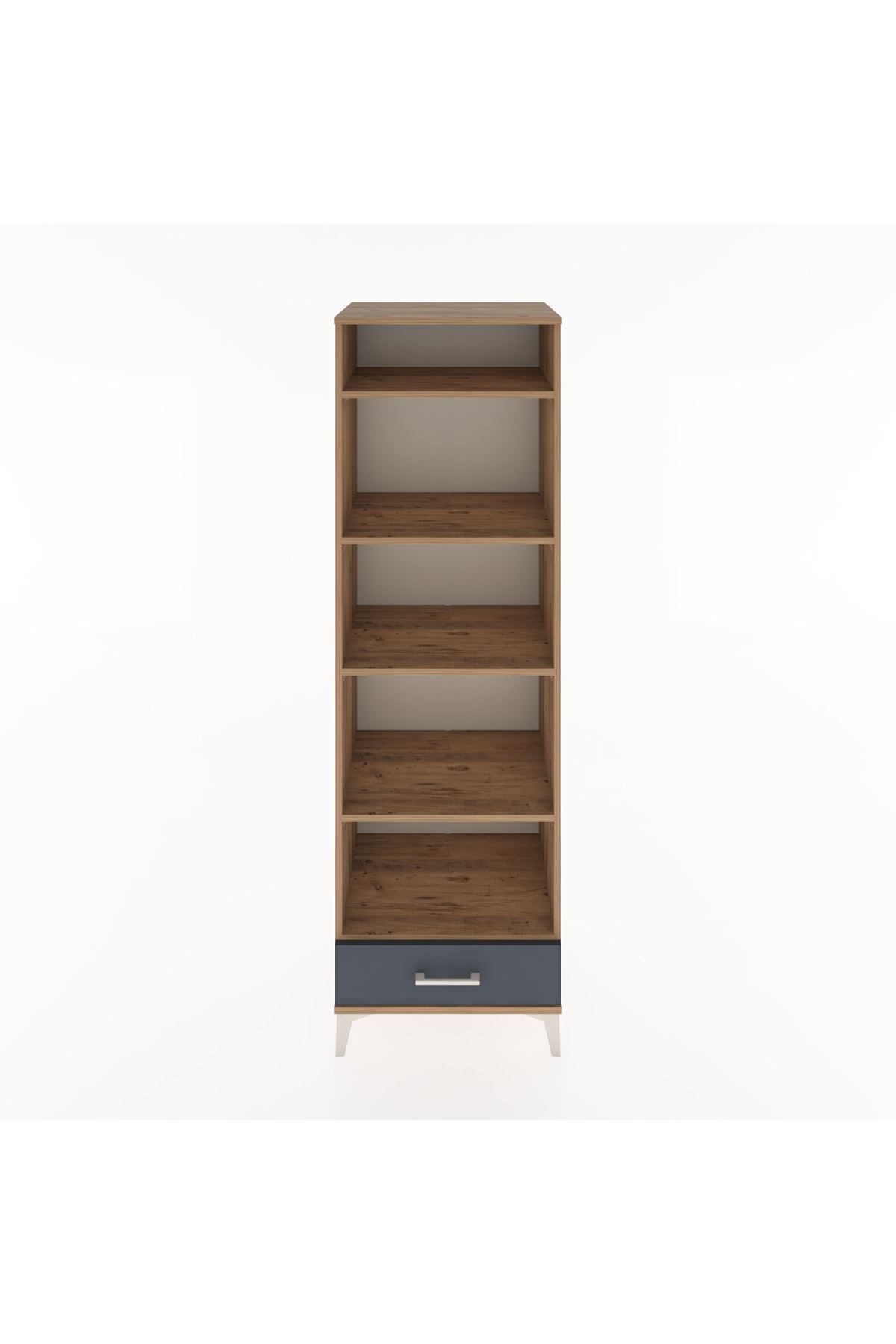 Hyperion Dolap 5 Raflı Tek Çekmeceli 60x44x195 - S59M089V8B