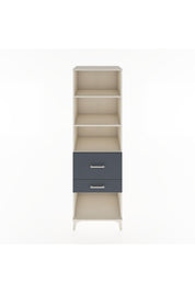 Hyperion Dolap 3 Raflı 2 Çekmeceli 60x44x195 - S59M090V2B