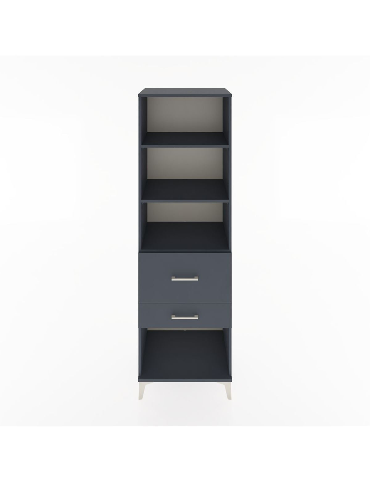 Hyperion Dolap 3 Raflı 2 Çekmeceli 60x44x195 - S59M090V5B