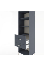 Hyperion Dolap 3 Raflı 2 Çekmeceli 60x44x195 - S59M090V5B