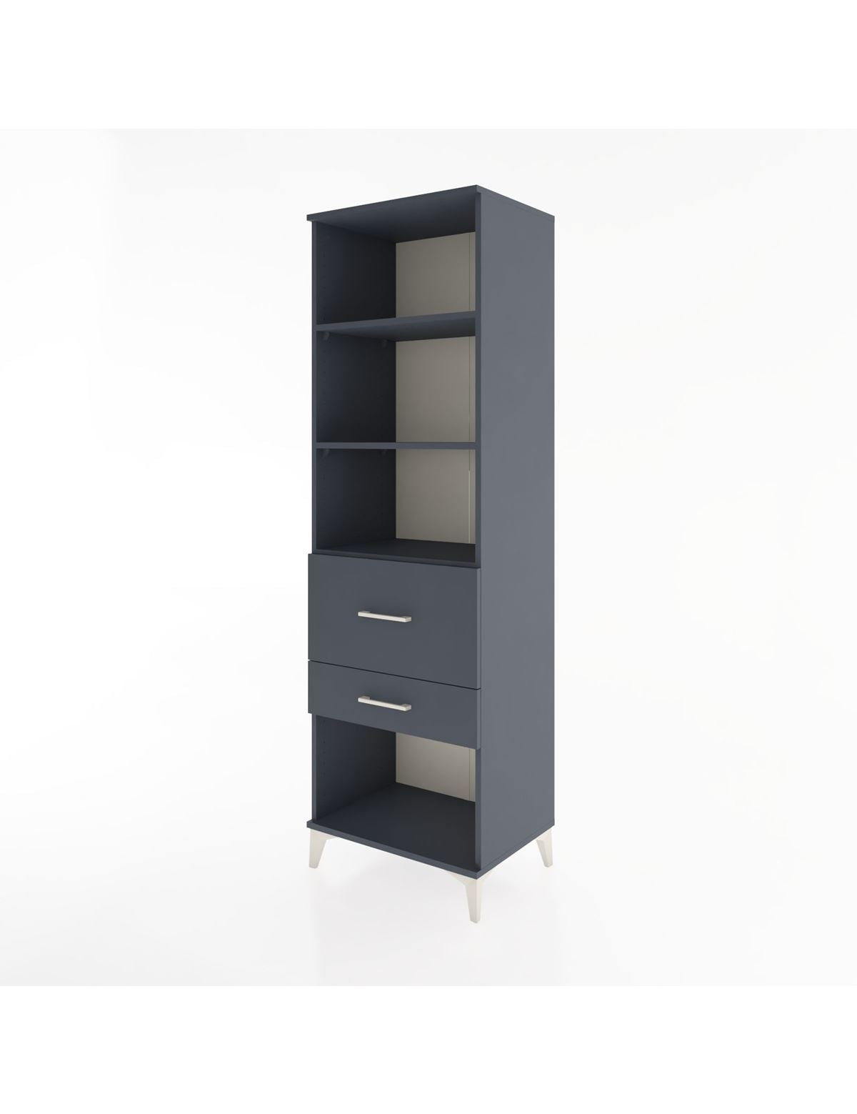 Hyperion Dolap 3 Raflı 2 Çekmeceli 60x44x195 - S59M090V5B