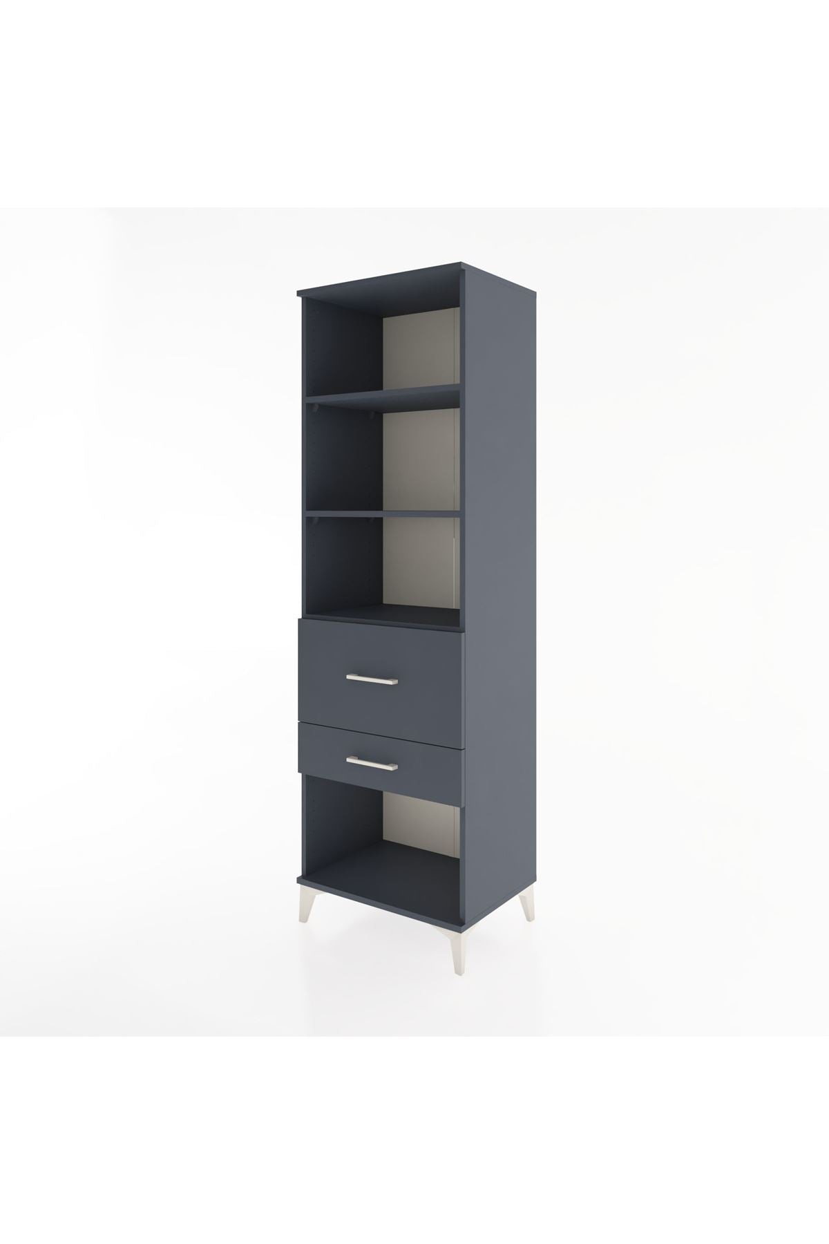 Hyperion Dolap 3 Raflı 2 Çekmeceli 60x44x195 - S59M090V5B