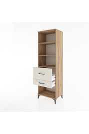 Hyperion Dolap 3 Raflı 2 Çekmeceli 60x44x195 - S59M090V7B