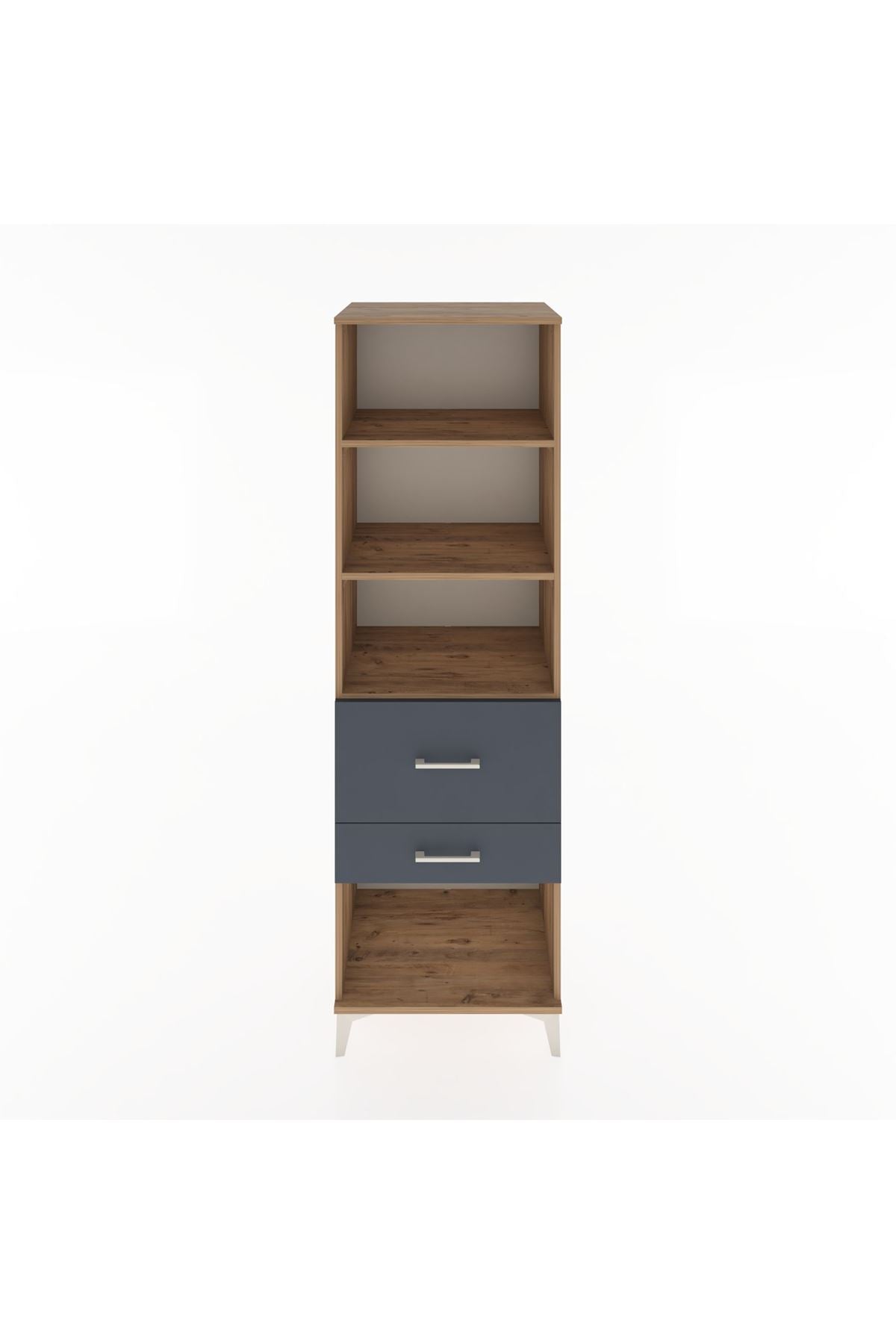 Hyperion Dolap 3 Raflı 2 Çekmeceli 60x44x195 - S59M090V8B