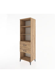 Hyperion Dolap 3 Raflı 2 Çekmeceli 60x44x195 - S59M090V9B