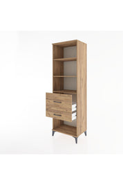 Hyperion Dolap 3 Raflı 2 Çekmeceli 60x44x195 - S59M090V9B
