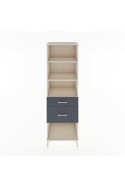 Hyperion Dolap 3 Raflı 2 Çekmeceli 60x44x195 - S59M091V2B