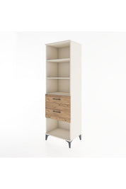 Hyperion Dolap 3 Raflı 2 Çekmeceli 60x44x195 - S59M091V3B