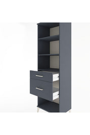 Hyperion Dolap 3 Raflı 2 Çekmeceli 60x44x195 - S59M091V5B
