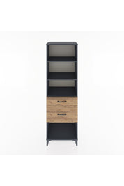 Hyperion Dolap 3 Raflı 2 Çekmeceli 60x44x195 - S59M091V6B