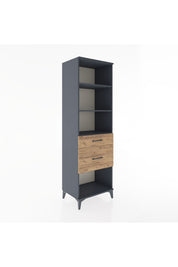 Hyperion Dolap 3 Raflı 2 Çekmeceli 60x44x195 - S59M091V6B