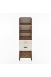 Hyperion Dolap 3 Raflı 2 Çekmeceli 60x44x195 - S59M091V7B