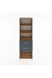 Hyperion Dolap 3 Raflı 2 Çekmeceli 60x44x195 - S59M091V8B