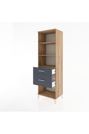 Hyperion Dolap 3 Raflı 2 Çekmeceli 60x44x195 - S59M091V8B