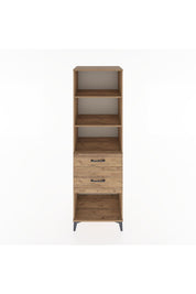 Hyperion Dolap 3 Raflı 2 Çekmeceli 60x44x195 - S59M091V9B
