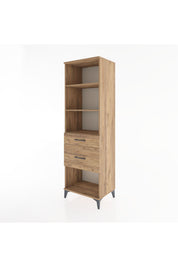 Hyperion Dolap 3 Raflı 2 Çekmeceli 60x44x195 - S59M091V9B