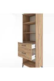 Hyperion Dolap 3 Raflı 2 Çekmeceli 60x44x195 - S59M091V9B