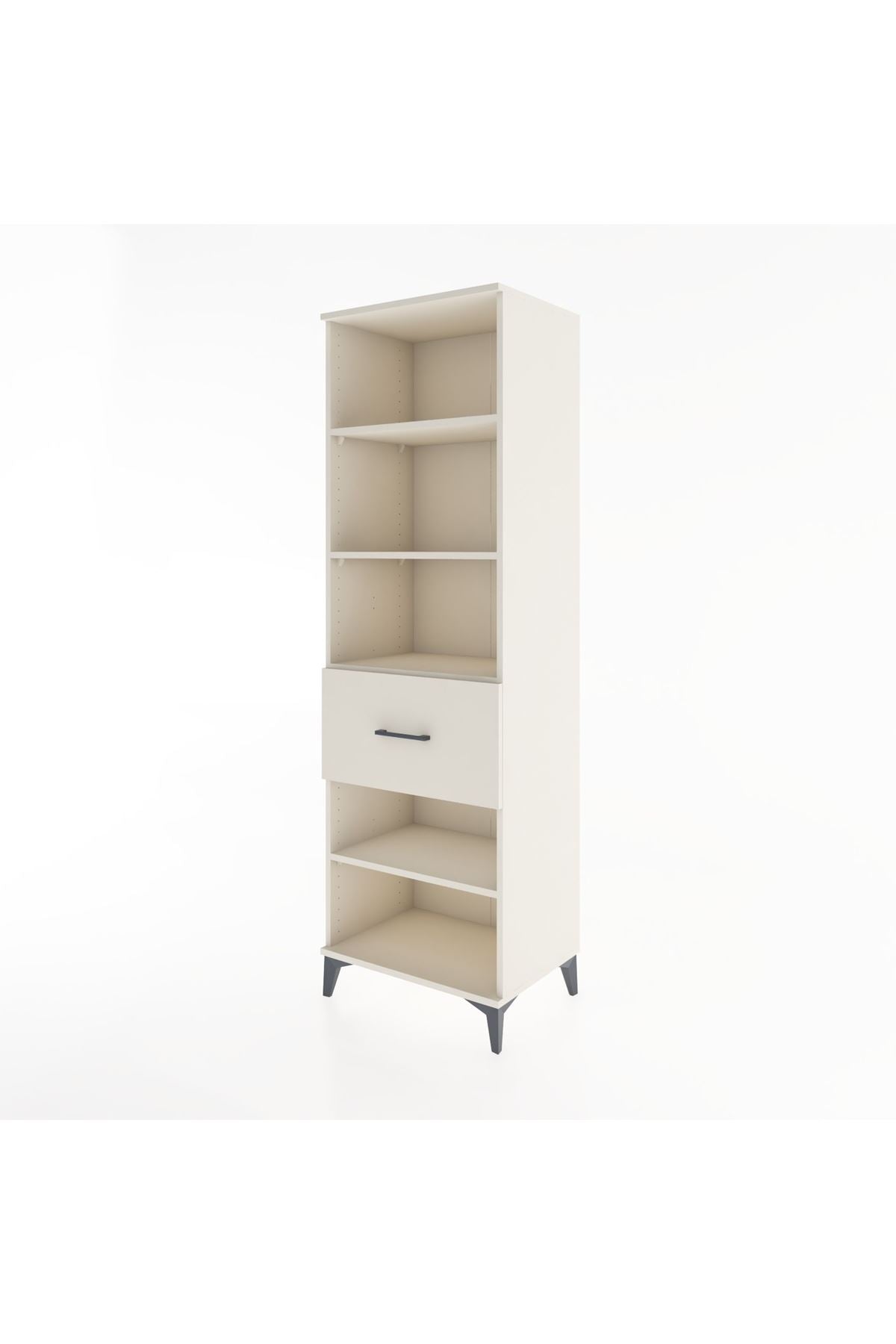 Hyperion Dolap 4 Raflı Tek Çekmeceli 60x44x195 - S59M092V1B
