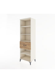 Hyperion Dolap 4 Raflı Tek Çekmeceli 60x44x195 - S59M092V3B
