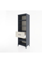 Hyperion Dolap 4 Raflı Tek Çekmeceli 60x44x195 - S59M092V4B