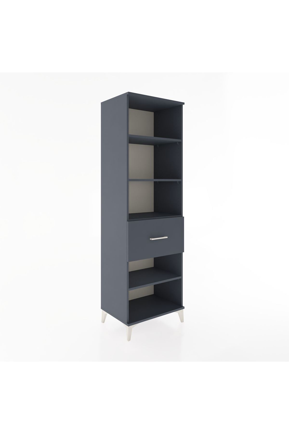 Hyperion Dolap 4 Raflı Tek Çekmeceli 60x44x195 - S59M092V5B