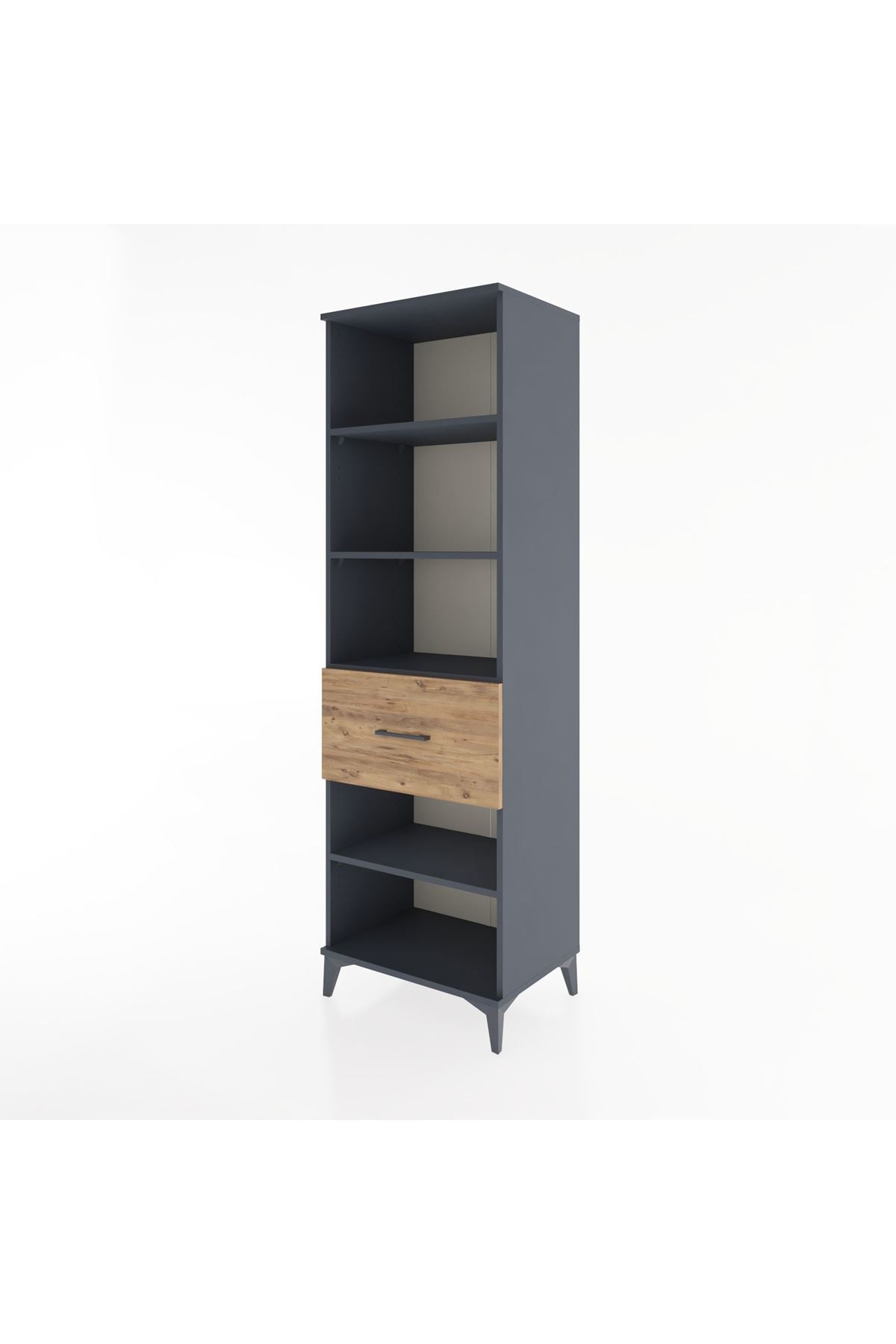 Hyperion Dolap 4 Raflı Tek Çekmeceli 60x44x195 - S59M092V6B