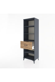 Hyperion Dolap 4 Raflı Tek Çekmeceli 60x44x195 - S59M092V6B