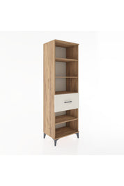 Hyperion Dolap 4 Raflı Tek Çekmeceli 60x44x195 - S59M092V7B
