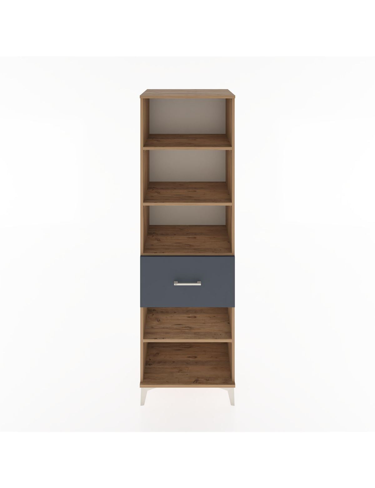 Hyperion Dolap 4 Raflı Tek Çekmeceli 60x44x195 - S59M092V8B