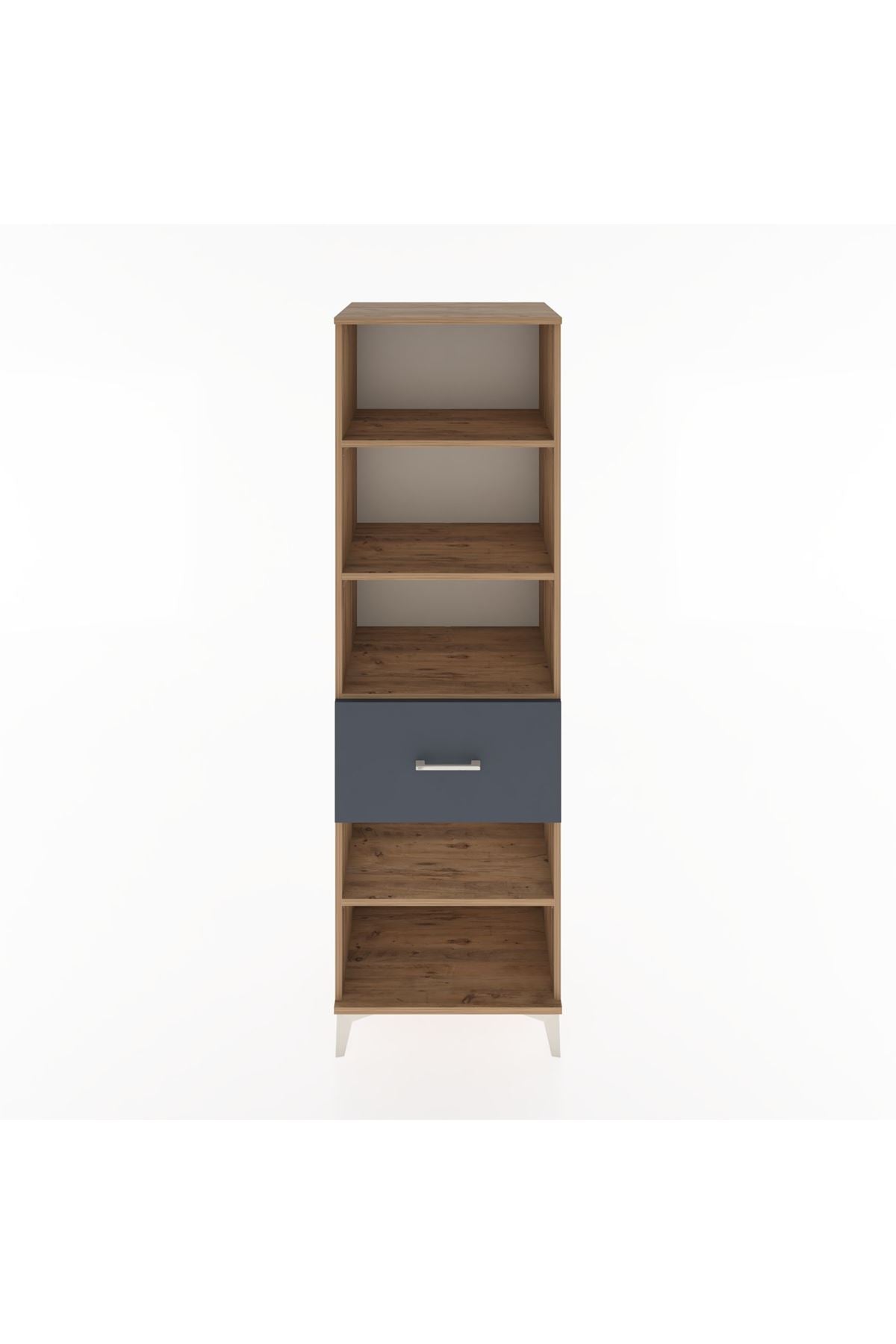 Hyperion Dolap 4 Raflı Tek Çekmeceli 60x44x195 - S59M092V8B