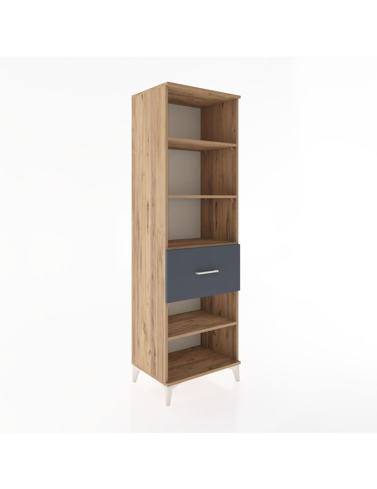 Hyperion Dolap 4 Raflı Tek Çekmeceli 60x44x195 - S59M092V8B