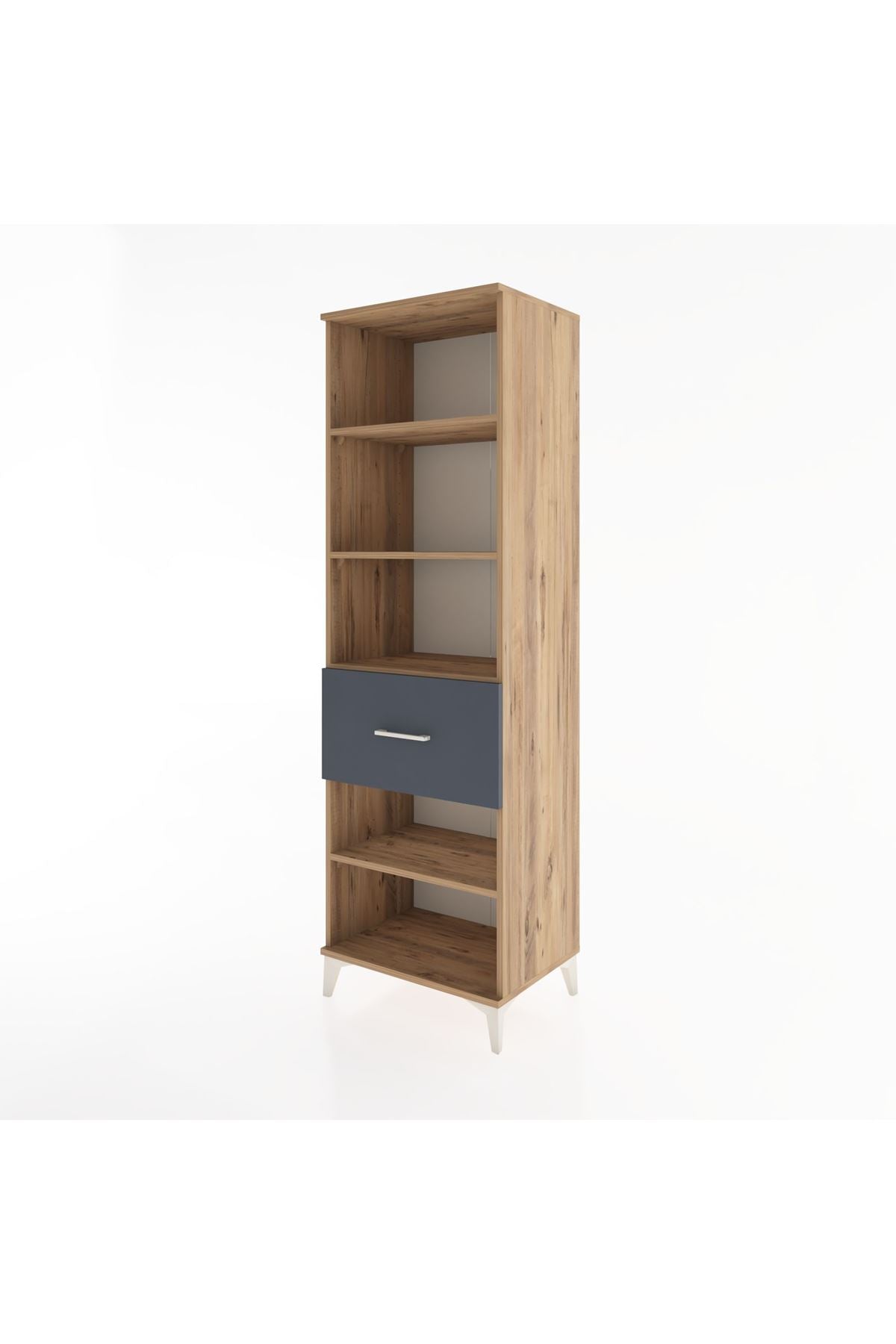 Hyperion Dolap 4 Raflı Tek Çekmeceli 60x44x195 - S59M092V8B