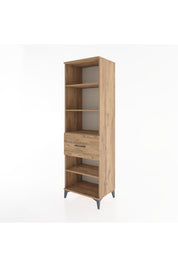 Hyperion Dolap 4 Raflı Tek Çekmeceli 60x44x195 - S59M092V9B