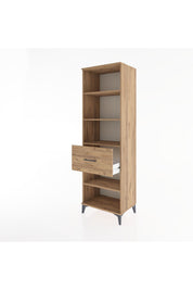 Hyperion Dolap 4 Raflı Tek Çekmeceli 60x44x195 - S59M092V9B