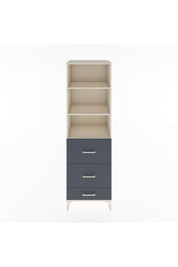 Hyperion Dolap 3 Raflı 3 Çekmeceli 60x44x195 - S59M093V2B