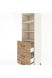 Hyperion Dolap 3 Raflı 3 Çekmeceli 60x44x195 - S59M093V3B