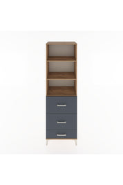 Hyperion Dolap 3 Raflı 3 Çekmeceli 60x44x195 - S59M093V8B