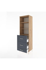 Hyperion Dolap 3 Raflı 3 Çekmeceli 60x44x195 - S59M093V8B