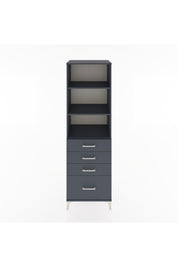 Hyperion Dolap 3 Raflı 4 Çekmeceli 60x44x195 - S59M094V5B