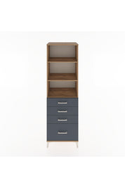 Hyperion Dolap 3 Raflı 4 Çekmeceli 60x44x195 - S59M094V8B