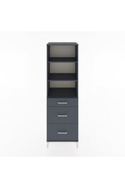 Hyperion Dolap 3 Raflı 3 Çekmeceli 60x44x195 - S59M095V5B