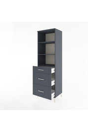 Hyperion Dolap 3 Raflı 3 Çekmeceli 60x44x195 - S59M095V5B