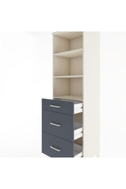 Hyperion Dolap 3 Raflı 3 Çekmeceli 60x44x195 - S59M096V2B